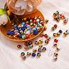 1710~1770Pcs 15 Colors Electroplate Glass Beads EGLA-SZ0001-03-4