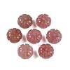 Natural Strawberry Quartz Beads G-G124-02E-1