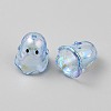 Transparent Acrylic Bead Caps TACR-WH0021-20G-2