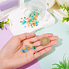 180Pcs 9 Colors Cat Eye Beads CE-TA0001-03-6