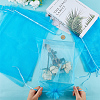 30pcs Large Organza Pouches Portable Shoes Bag Travel Storage Drawstring Bags OP-SP0001-03B-05-3