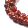 Natural Red Agate(Dyed & Heated) Beads Strands G-C179-A26-01-4