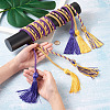 6Pcs 3 Style Polyester Tassel Big Pendant Decorations FIND-TA0001-49-5