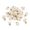 Beadthoven 120Pcs 3 Style Acrylic Pearl Pendants IFIN-BT0001-05-20