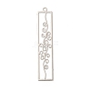 Rack Plating Brass Filigree Pendants KKC-K001-17P-2