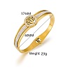 Stainless Steel Hinged Bangles for Women WGCD00D-01-2