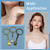 12Pcs 4 Styles Brass Pendants KK-ME0001-44-6