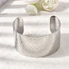 316L Surgical Stainless Steel Cuff Bangles BJEW-D454-01B-P-2