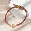 Adjustable Nylon Cord Bracelets X-BJEW-C096-01G-19-1