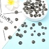 200Pcs 10 Styles Zinc Alloy Bead Caps FIND-CJ0004-70-5