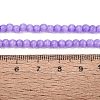 Glass Imitation Cat Eye Beads Strands GLAA-N075-01A-05-4