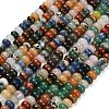 Natural Mixed Gemstone Beads Strands G-B189-A01-5x8mm-2