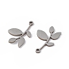 Non-Tarnish 304 Stainless Steel Pendants LS-STAS-E186-06P-2