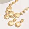 Alloy Pendant Necklaces & Stud Dangle Earrings Sets for Women FS-WG70423-01-4
