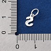 925 Sterling Silver Letter Charms LS-STER-C012-01S-S-3