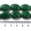 Synthetic Malachite Beads Strands G-P528-M06-01-5