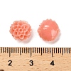 Synthetic Coral 3D Flower Rose Beads CORA-L046-A02-3