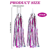 Kids Plastic Tassel Ribbon AJEW-CN0006-63B-2