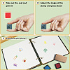 Square Wooden Stamps DIY-WH0546-005-3