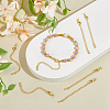 24 Sets Long-Lasting Plated Brass Chain Extender KK-UN0002-51-2