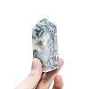 Tower Natural Moss Agate Home Display Decoration PW-WG86672-01-2