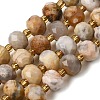 Natural Crazy Agate Beads Strands G-D105-B03-5