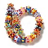 Product Name:Handmade Pumpkin Spot Lampwork Beads X1-LAMP-P064-02B-1