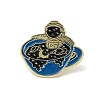 Creative Space Astronaut Series Brooches JEWB-U001-03C-1