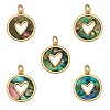 Real 18K Gold Plated Brass Pendants FIND-SZ0002-54B-1