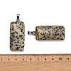 Natural Dalmatian Jasper Pendants GG-CBAA0EE-01P-09-2