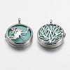 Synthetic Turquoise Pendants G-G910-D03-2