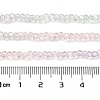 Transparent Painted Glass Beads Strands X-DGLA-A034-T2mm-A23-3