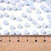 Opaque Baking Paint Glass Beads DGLA-T004-02N-4