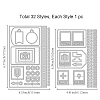 Carbon Steel Cutting Dies Stencils DIY-WH0309-1075-6