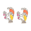 Alloy Enamel Rhinestone Pendants FIND-B062-10P-2