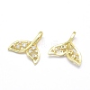 Brass Pendants ZIRC-J040-41G-NR-2