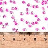 8/0 Inside Colours Transparent Glass Seed Beads X1-SEED-T007-06I-4