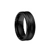 Grooved Stainless Steel Finger Rings for Men WG2ADDA-11-2