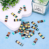 Translucent Resin & Walnut Wood Pendants RESI-TAC0017-47-A03-4
