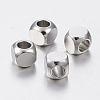 Tarnish Resistant 304 Stainless Steel Beads STAS-H426-02-5MM-2