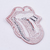 Computerized Embroidery Cloth Iron on/Sew on Patches DIY-WH0055-03-2