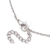 Non-Tarnish 201 & 304 Stainless Steel Cable Chain Necklaces NJEW-JN04885-5