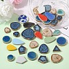 Mosaic Tiles Porcelain Cabochons DIY-YWC0009-01A-4