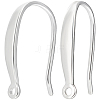 5 Pairs Sterling Silver Earring Hooks STER-BBC0001-70-1