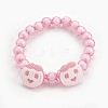 Acrylic Beads Kids Stretch Bracelets BJEW-JB03887-01-1