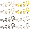 100Pcs 5 Styles Zinc Alloy Lobster Claw Clasps FIND-YW0006-16-2