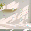 2Pcs Glass Sunshine Catcher HJEW-LP00071-3