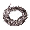 Natural Smoky Quartz Beads Strands X-G-R475-031-2