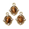 Natural Tiger Eye Faceted Pendants GG-CBA38A9-01G-02-1