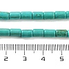 Synthetic Turquoise Beads Strands X-TURQ-G120-4x6mm-13-3